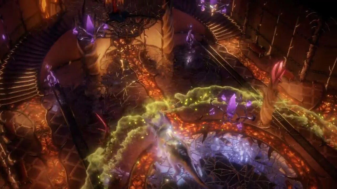 Патфайндер 2 локация алушинирра. Pathfinder arueshalae. Pathfinder wrath of the righteous шагающий рой. Алушинирра арт. Pathfinder wrath of the righteous священные земли.