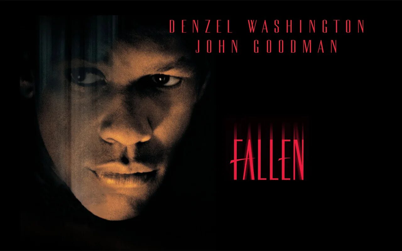 I am fallen fallen now. Падший Fallen 1998. Fallen фильм 1998. Падший фильм 1998 Постер. Падший фильм с Дензелом Вашингтоном.