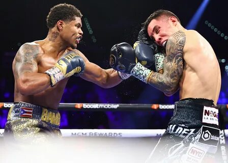 Shakur Stevenson Defeats Oscar Valdez in Junior Lightweight Unification Sho...