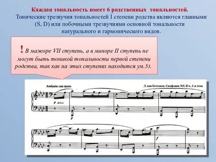 Родственные тональности до мажор