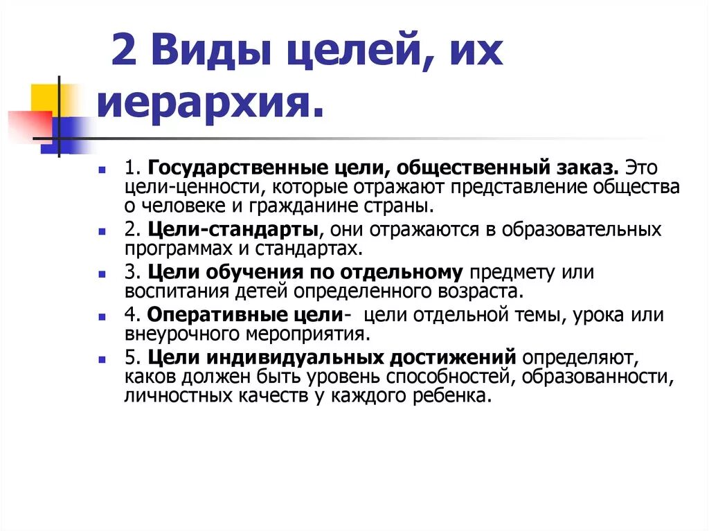 Цель цели 8 0 1. Иерархия целей образования. Иерархия целей в обучении. Иерархия целей воспитания. Иерархия целей в педагогике.