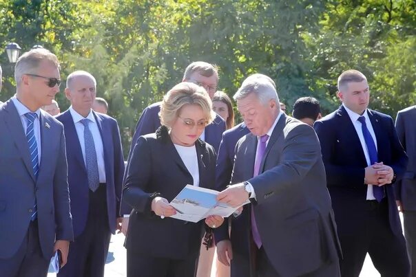 Таганрог приезд. Матвиенко в Таганроге. Таганрог благоустройство.