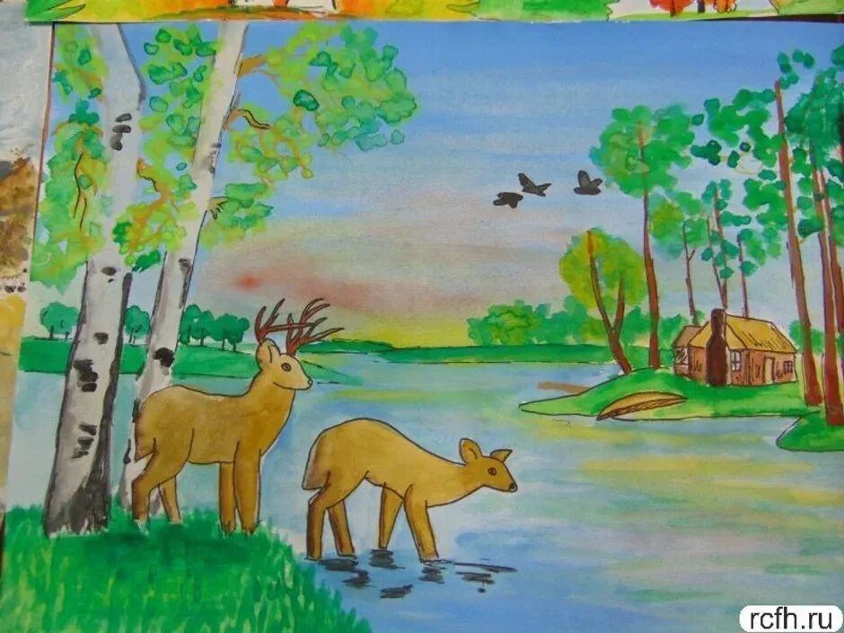 Рисунок на тему природа. Красота леса рисунок. Рисунок на тему лес. Рисунок на тему дети о лесе.
