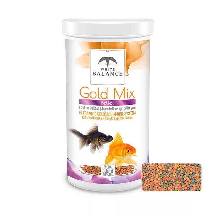 Mix Pellets. Голд микс. Balancer Gold. Зерновой микс Goldfish 1,0кг.