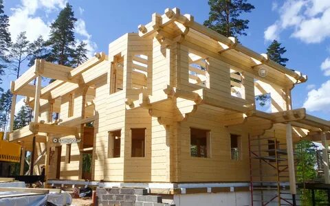 При строительстве дома фирма использует