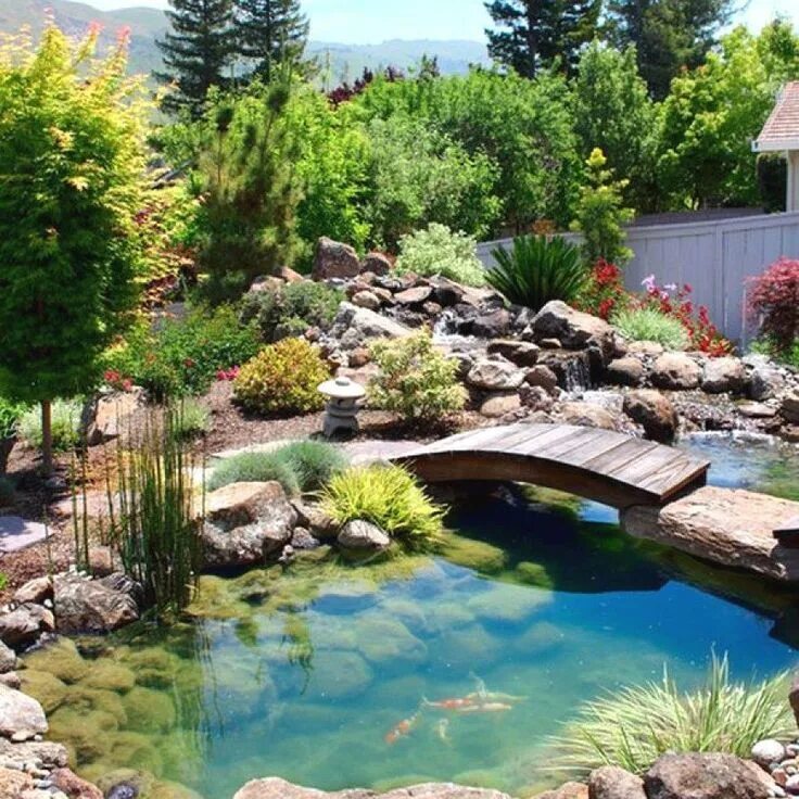 Картинки по запросу как сделать искусственный пруд в саду Garden pond design, Po