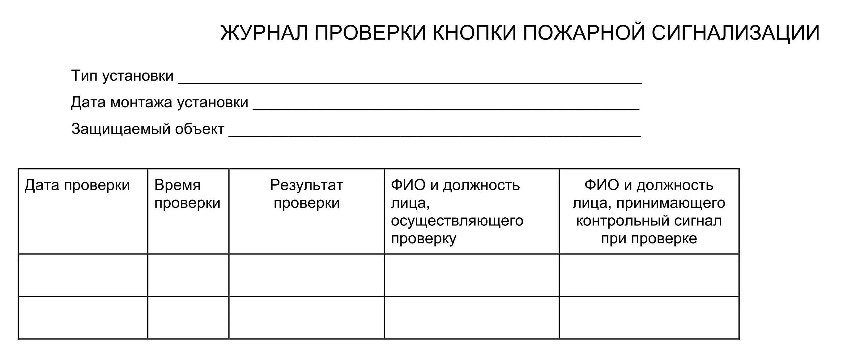 Журнал пожарной сигнализации. Форма журнала проверки кнопки тревожной сигнализации. журнал проверки кнопки тревожной сигнализации образец. журнал учета проверки работоспособности тревожной сигнализации. журнал учета проверок кнопки тревожной сигнализации.