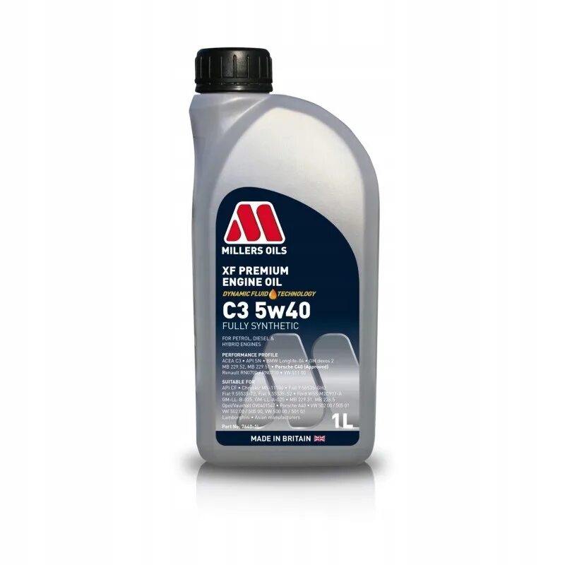 Atf premium. Моторное масло Millers Oils XF Longlife 5w50 1 л. Моторное масло Millers Oils XF Longlife 5w50 5 л. Premium engine Oil. VW 506 01.