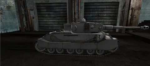 Был ли танк белый тигр