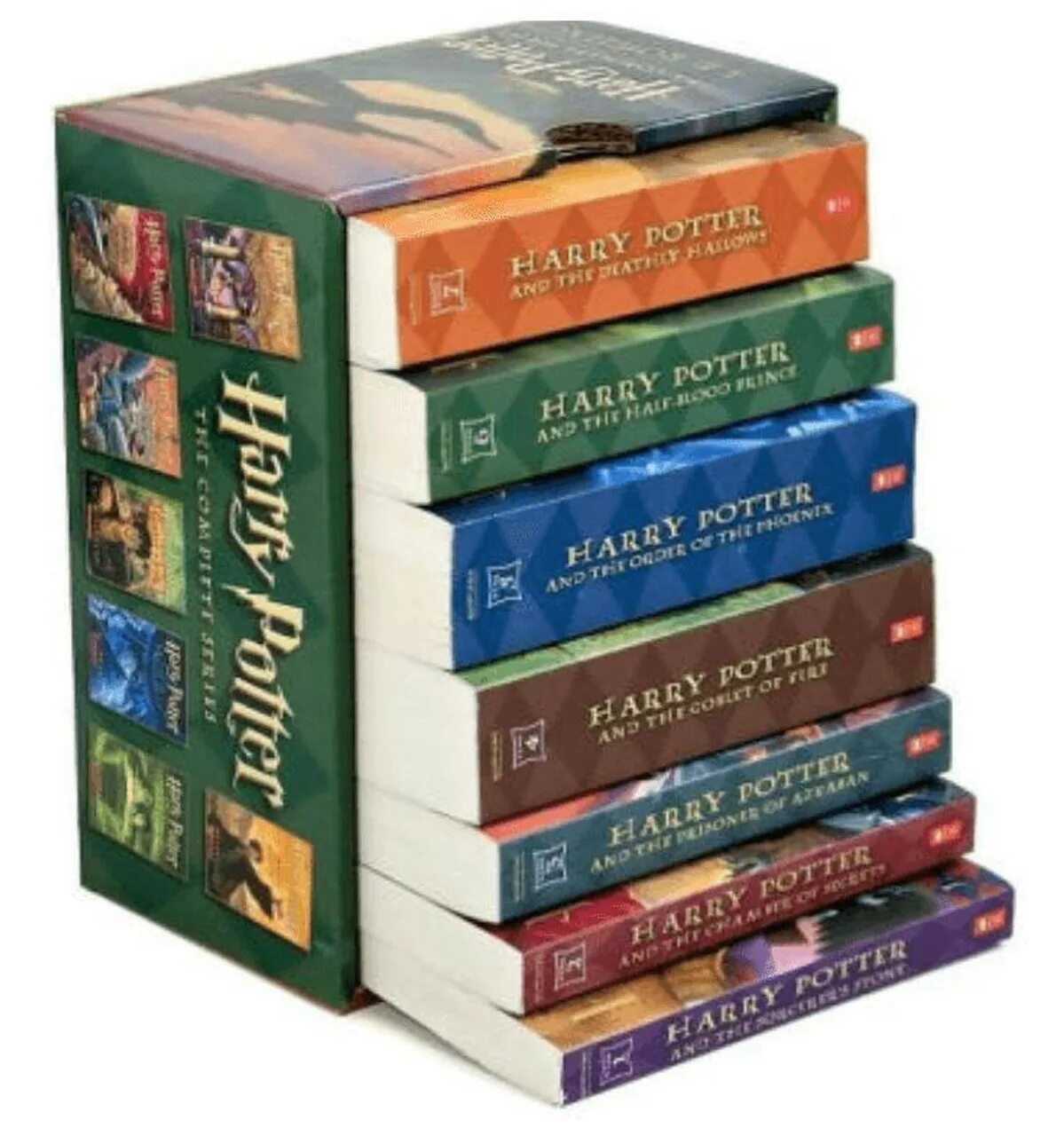 7 books. Серия Романов о Гарри Поттере. Книги Гарри Поттер все части на английском. Harry Potter Paperback Box Set (books 1-7). Гарри Поттер части книг на инглише.