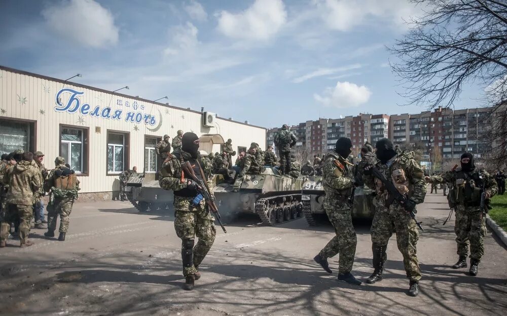 Краматорск боевые действия