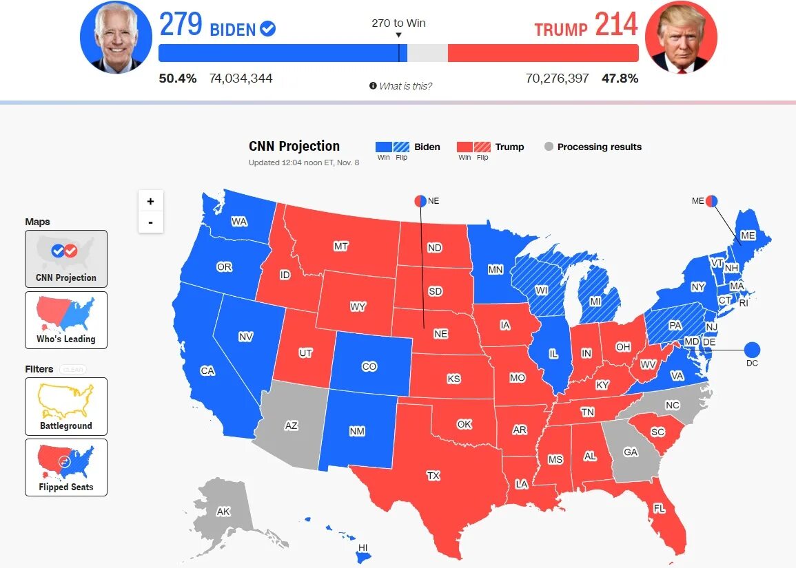 Выборы кто сколько набрал 2024. Итоги выборов США 2020. Выборы в США 2020 карта выборщиков. Результаты выборов президента США 2020. Карта голосования выборы президента США 2020.