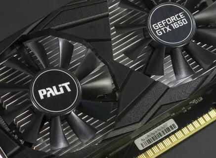 Видеокарта palit gtx 1650