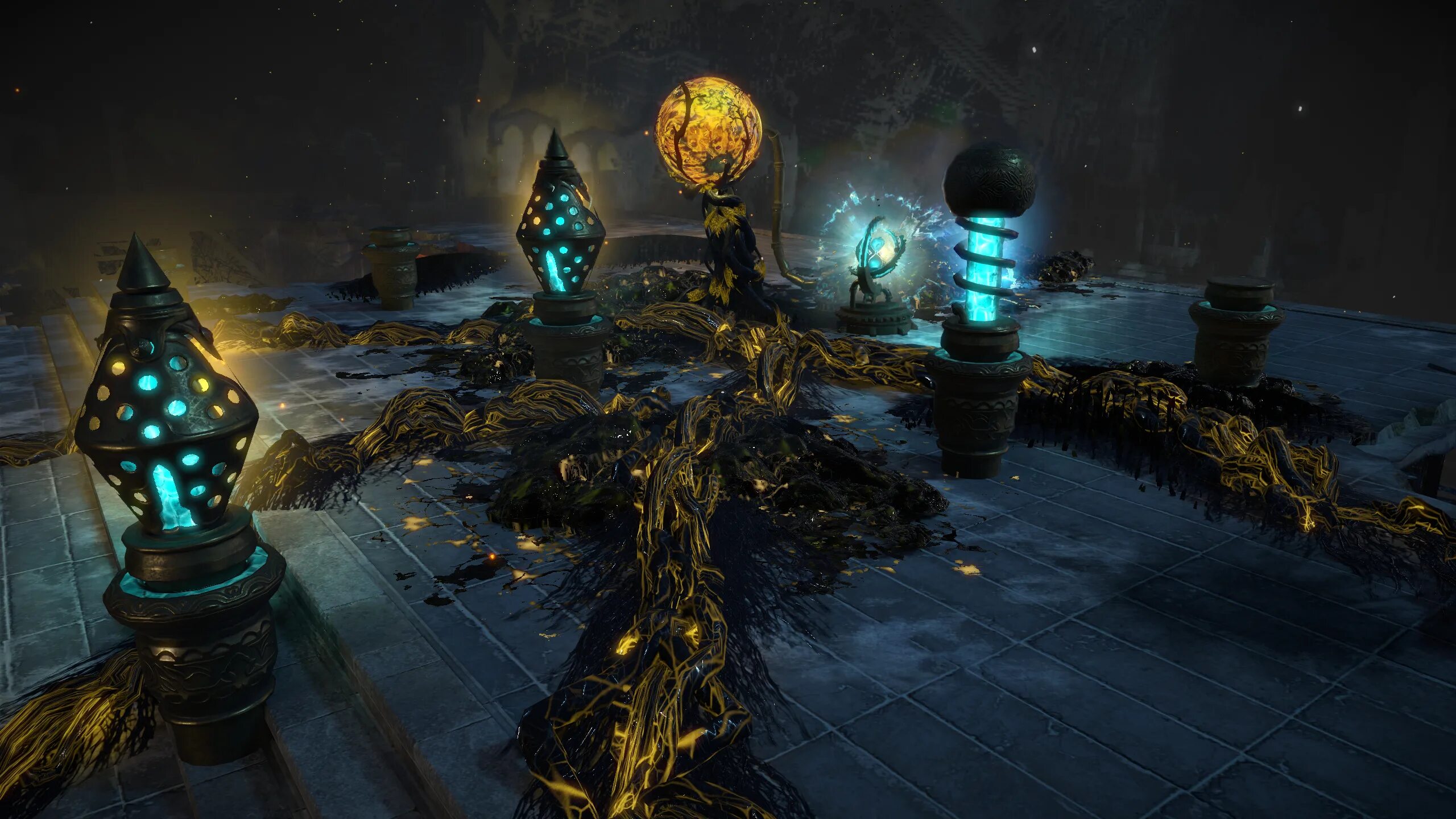 Скверна башни. Path of exile blight. poe скверна. poe path of exile. path of exile 3.