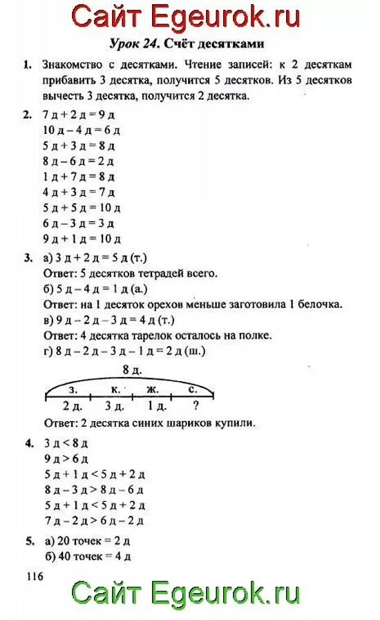 Ответы решебник. Гдз по математике 1 класс Петерсон.