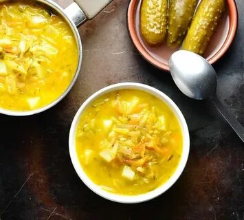 Кухня наизнанку рассольник с перловкой на зиму
