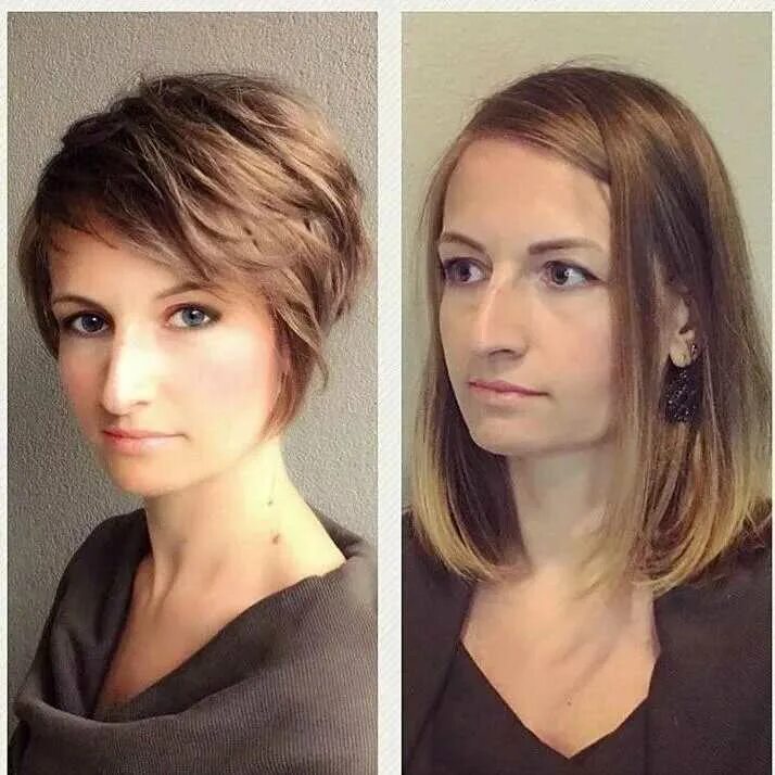Подстричь нос. Модные стрижки женские до и после. Короткая стрижка с длинным носом. Короткие женские стрижки до и после. Прически на тонкие волосы.