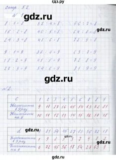 Математика 2 класс учебник 52