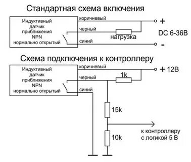 Индуктивное подключение
