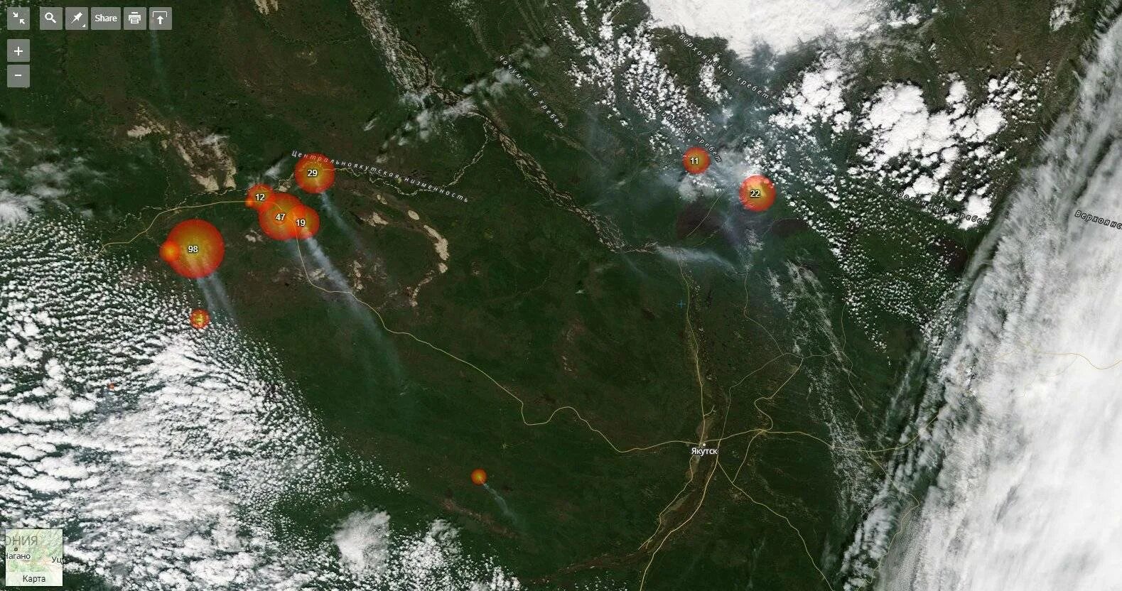 Пожары в Якутии со спутника. Пожары в Якутии сейчас со спутника. Пожар в Якутии сейчас снимки со спутника. Мониторинг пожаров со спутника в Якутии.