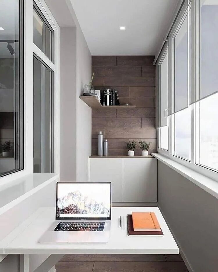 Дизайн проект балкона в квартире Pin on Лоджии, веранды. Наши работы Small balcony decor, Interior balcony, Apart