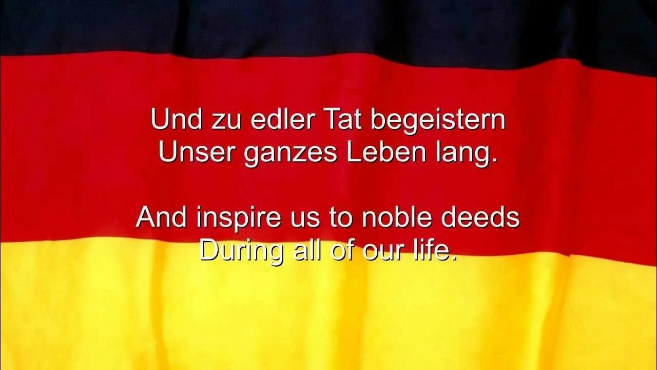 Гимн Германии. National Anthem of Germany -. Дойчланд Юбер Аллес. Гимн Германии современный.