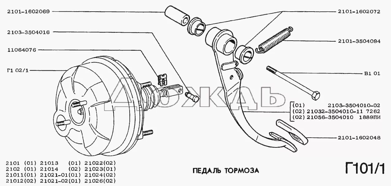 Накладка педали 2101 тормоз сцепление. 2101-1602072 втулка ваз-2101 педали сцепления, тормоза (4 шт). Гидропривод тормозов ваз 2101. Педаль тормоза 2101. Педали ваз 2101.