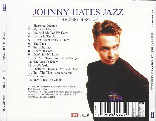 Группа Johnny hates Jazz. Johnny hates Jazz the very best of Johnny hates Jazz. Johnny hates Jazz фото. Johnny hates Jazz - Shattered Dreams.