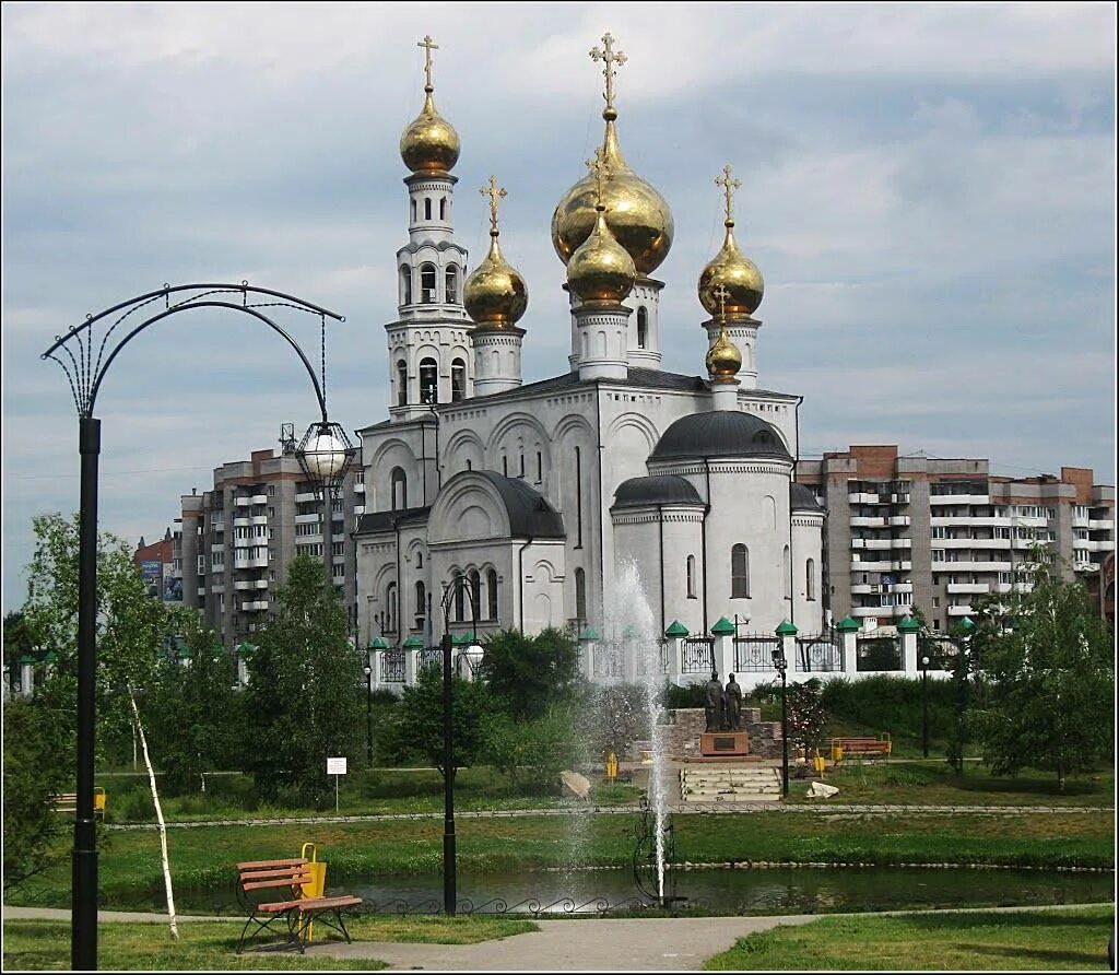 Сайты г абакан. Преображенский храм Абакан.