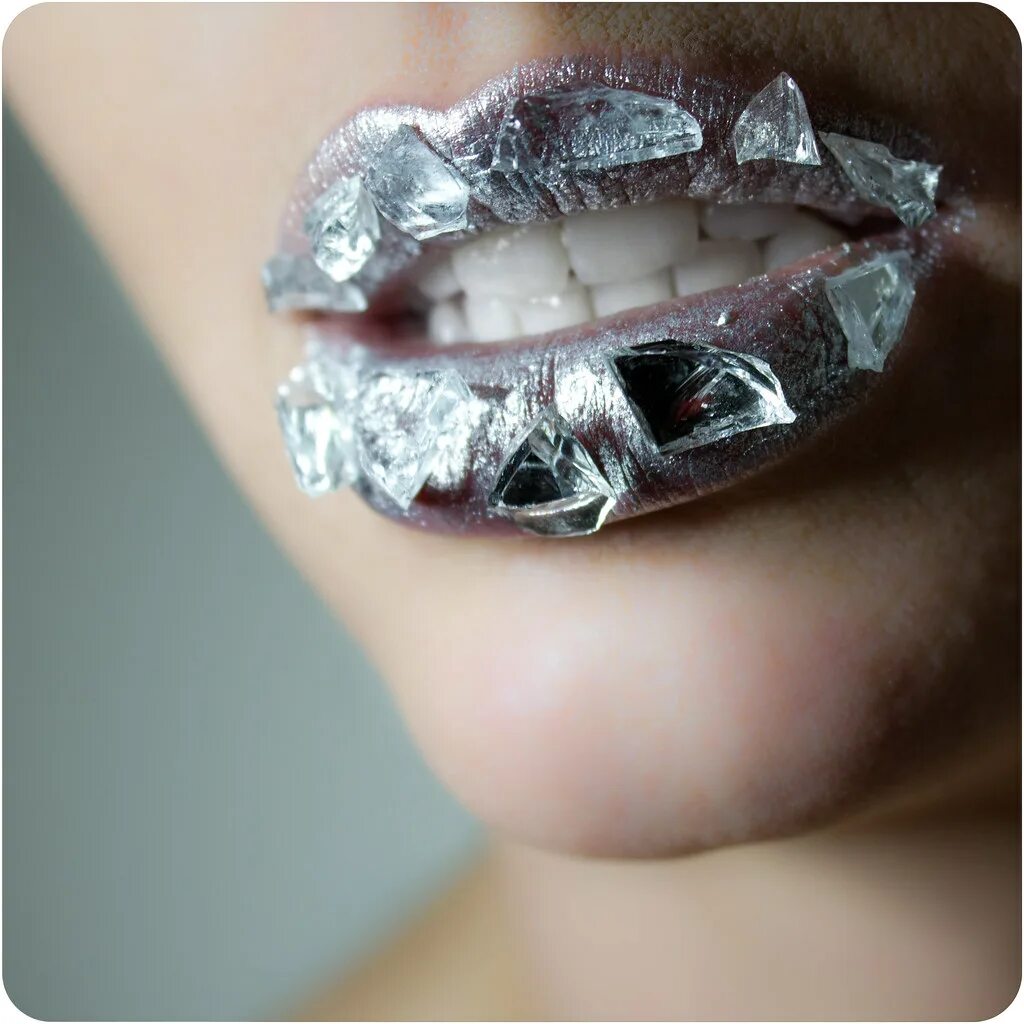 Broken lips
