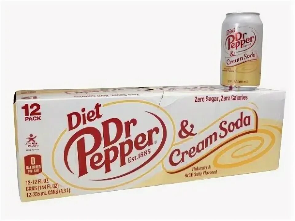 Dr Pepper Cream Soda. Dr. Pepper Diet , Польша, 330 мл.. Dr Pepper Diet Cream Soda. Creamy крем сода.