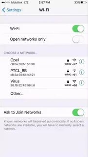 Подключение интернета через iphone