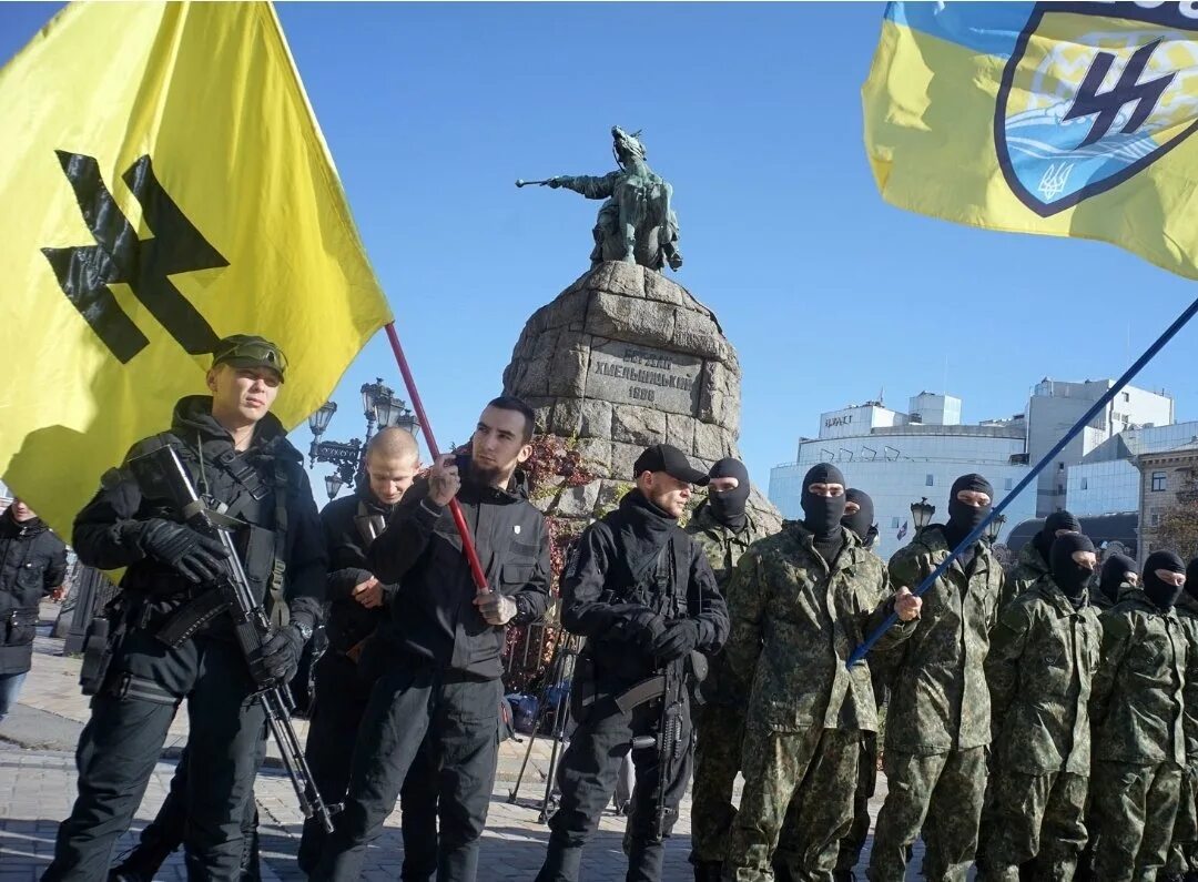Сколько патриотов на украине на сегодня. Украинские нацисты. Фашисты на Украине. Украинские неонацисты.