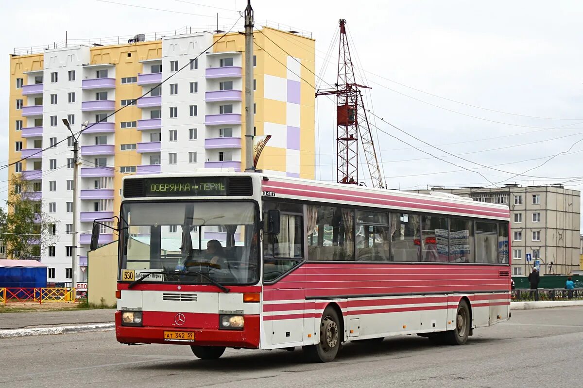 Расписание автобусов пермь добрянка остановки. Пермь MB o407. Автобус 530 Пермь. 530 Добрянка Пермь. 170 Автобус Пермь Добрянка.