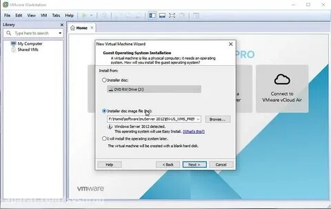 Файлы vmware