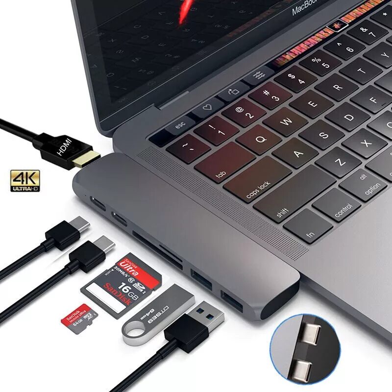 Type c для macbook. Macbook pro type c hub. usb хабы для macbook m1. usb концентратор для macbook air m1. хаб thunderbolt 3.