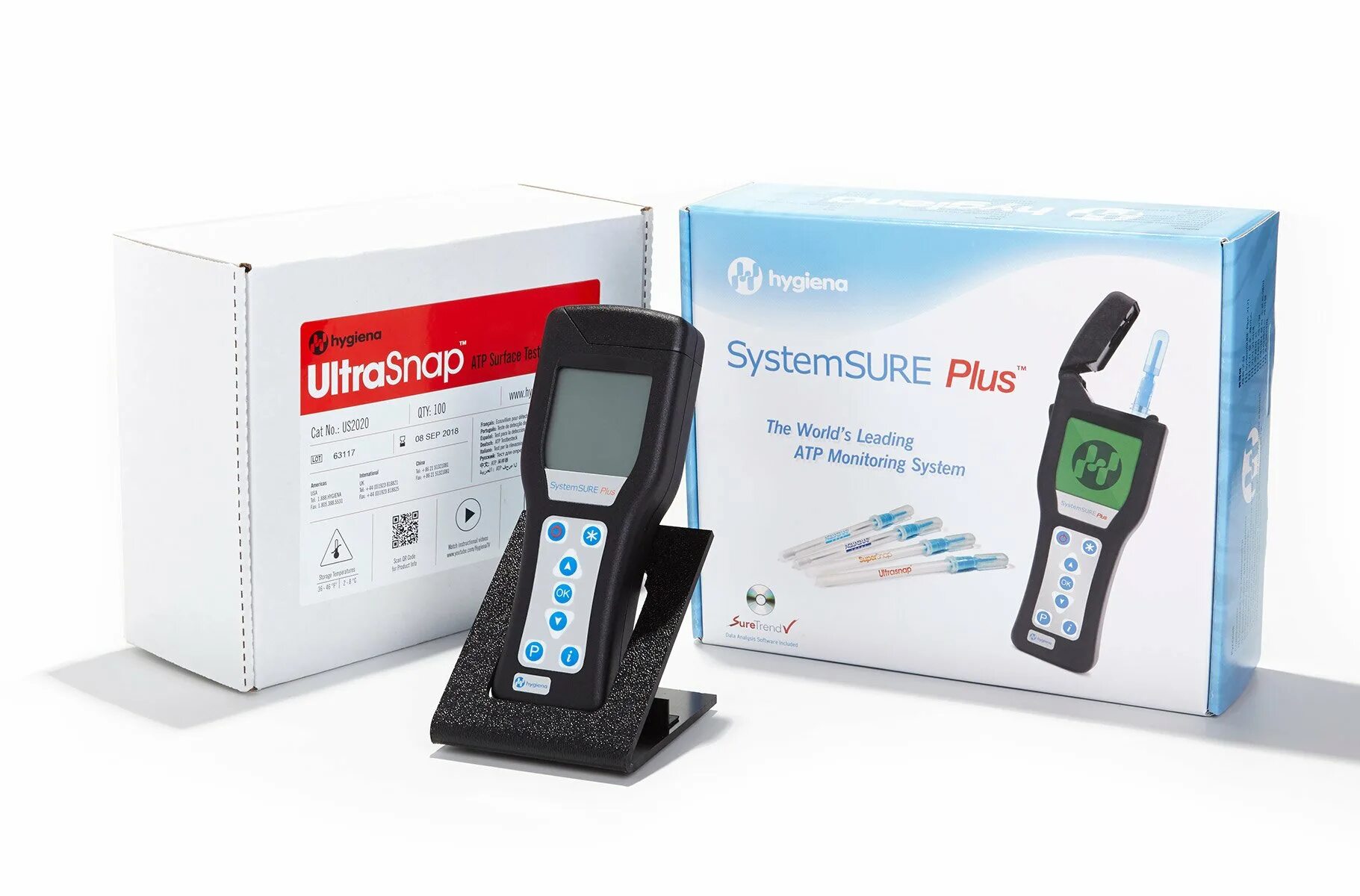 Люминометр systemsure plus. Портативный однокюветный люминометр. фото люминометра. люминометр lm1 3м clean-trace.