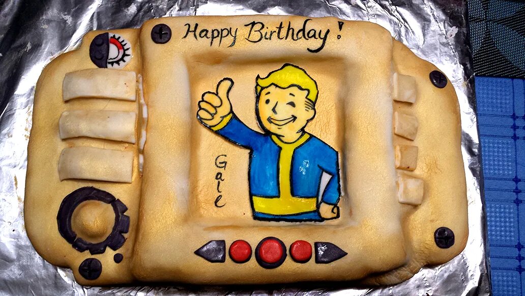 This is my cake. Торт фоллаут 3. Fallout с днем рождения. Boy Fallout торты. Торт Fallout 3.