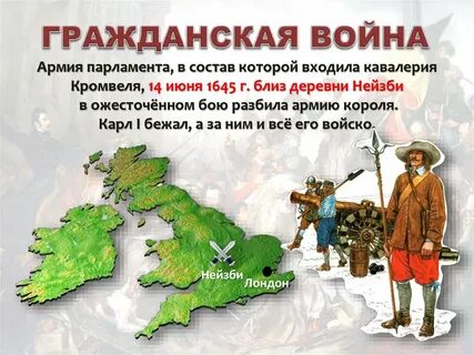 Конспект по английской революции 7 класс история