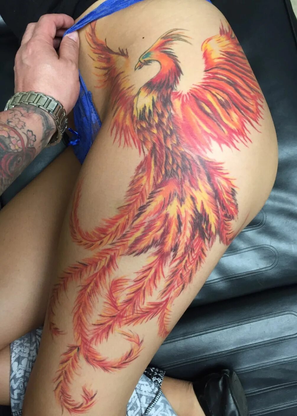 40 New Phoenix Tattoo Designs For 2016 - Bored Art Phoenix tattoo design, Tattoo