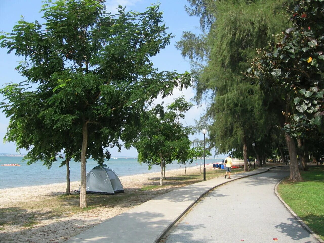 Чанги бич. Пляж Чанги. Singapore Beach. Парк Восток Кост. Сингапур пляжный отдых.