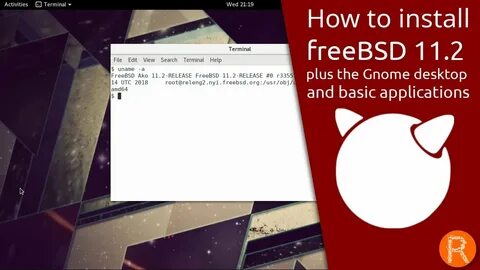 Freebsd gnome