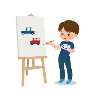 Мальчик нарисовал лучше