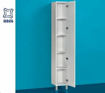 Шкаф в ванную 30 см напольный