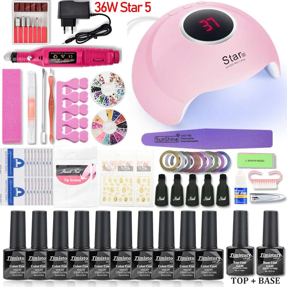 Набор для гелевого маникюра. Nabor dlya nogtei. Маникюрный набор с лампой. Полный набор для маникюра. Coscelia nails & tools набор для маникюра.