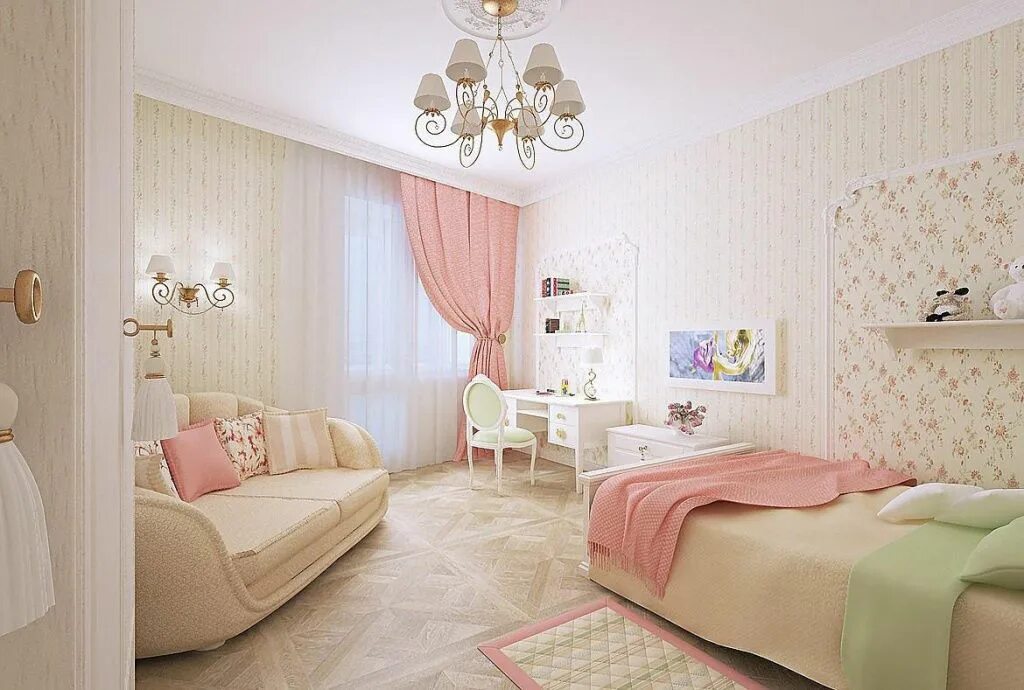 Бежевый цвет в интерьере детской Cinco habitaciones de niños solucionadas a medida Habitaciones infantiles, Como