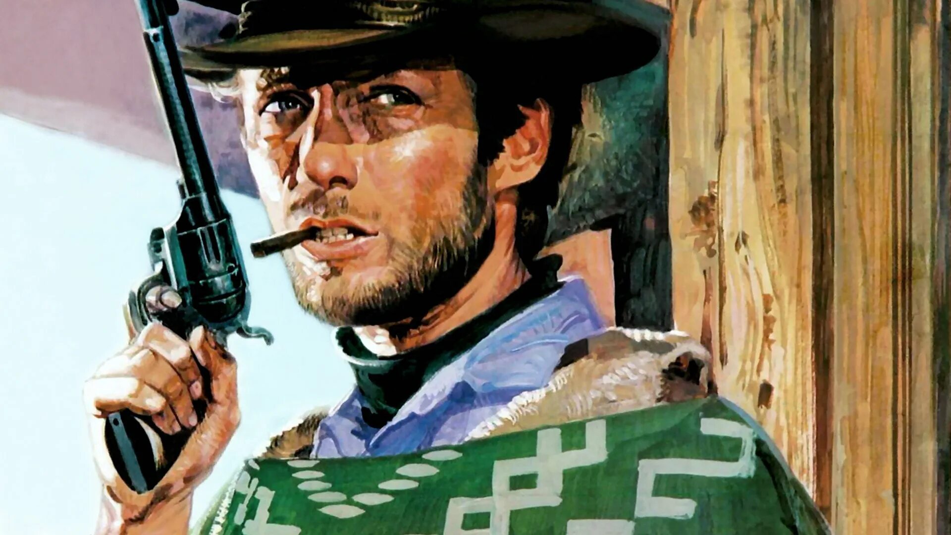 Обои на телефон ковбой. Клинт Иствуд ковбой. Клинт Иствуд долларовая трилогия. Человек без имени Клинт Иствуд арт.