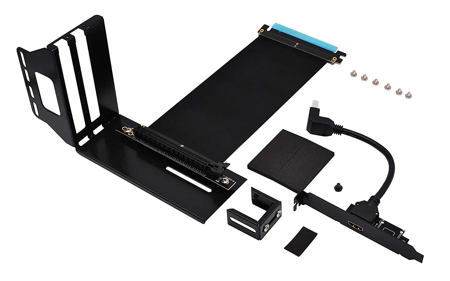 Vertical graphics card. Vertical graphics card holder kit with riser cable. gpu card holder. gpu holder bracket. райзер cooler master vertical graphics card holder kit v2 with pci-e.