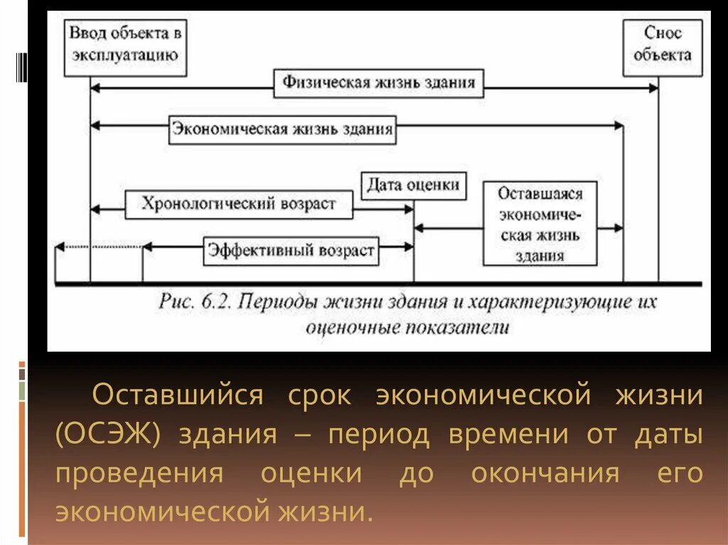 Время жизни объекта. Спок экономической жизн. Оставшийся срок экономической жизни. Срок экономической жизни здания. Срок оставшейся экономической жизни объекта.