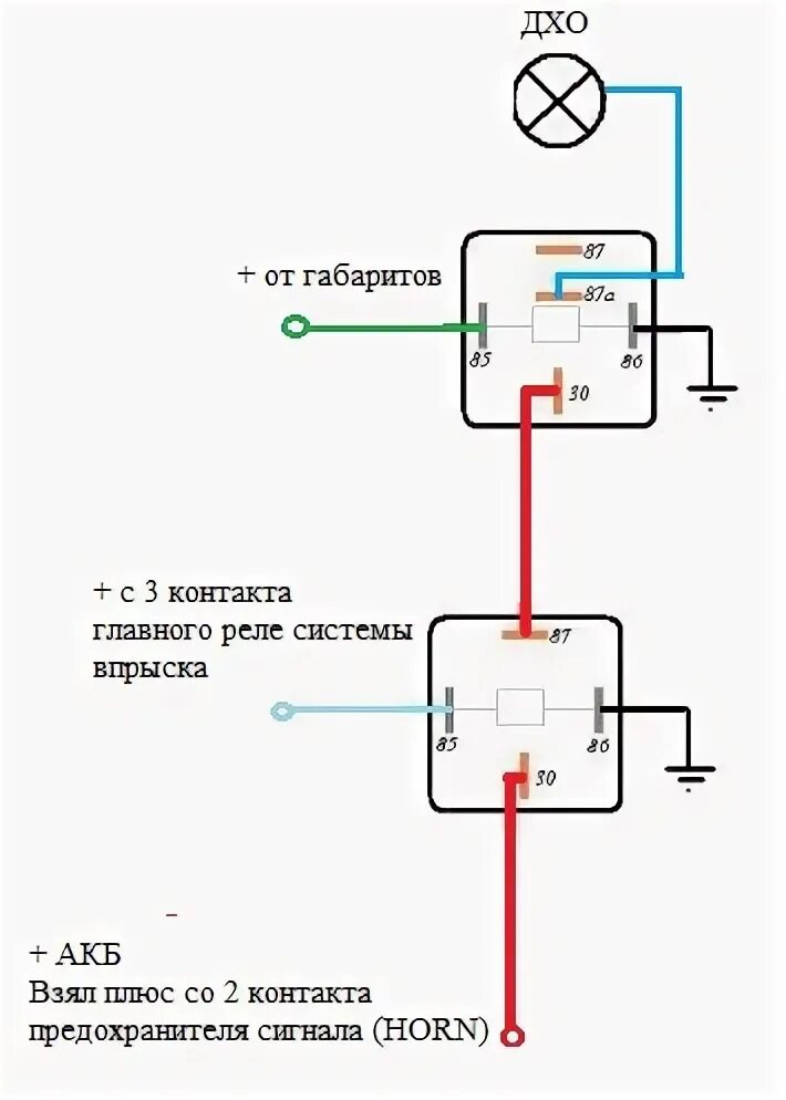 установка DRL огней - Chevrolet Lacetti Sedan, 1,8 л., 2004 года электроника DRI